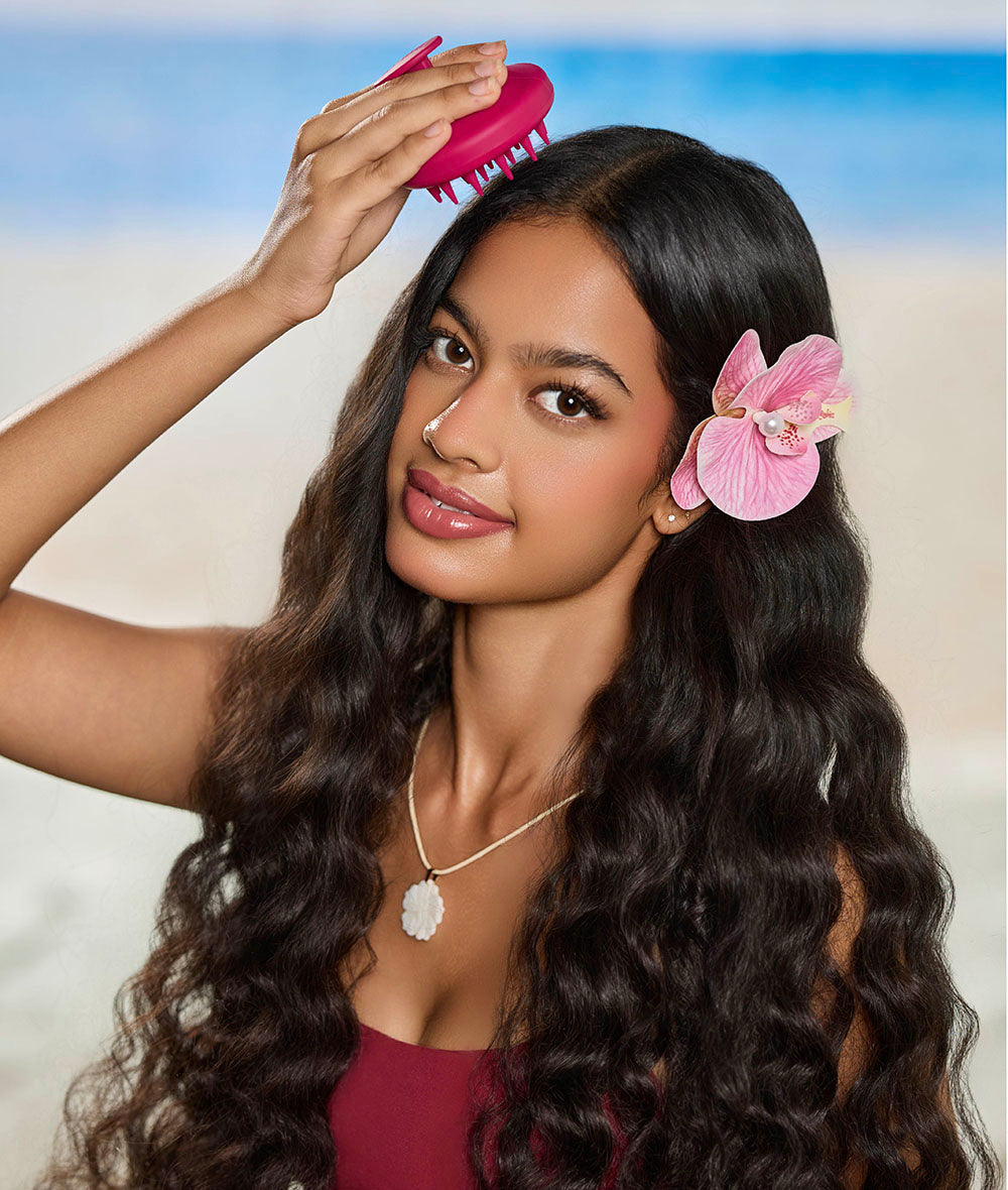 COMBO HAIR TONC + BURGUNDY MASSAGER