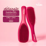 ANGRY KOALA WET DETANGLER BRUSH BURGUNDY