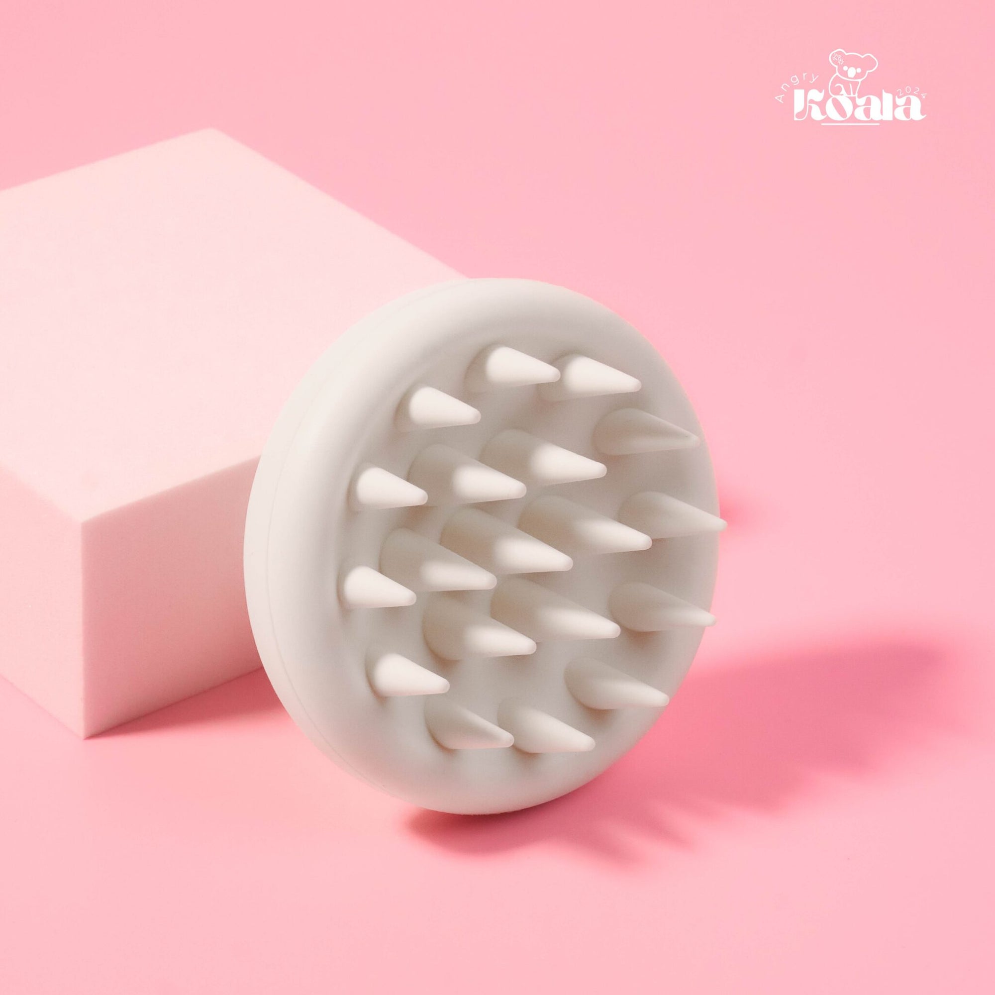ANGRY KOALA SCALP MASSAGER SESAME WHITE