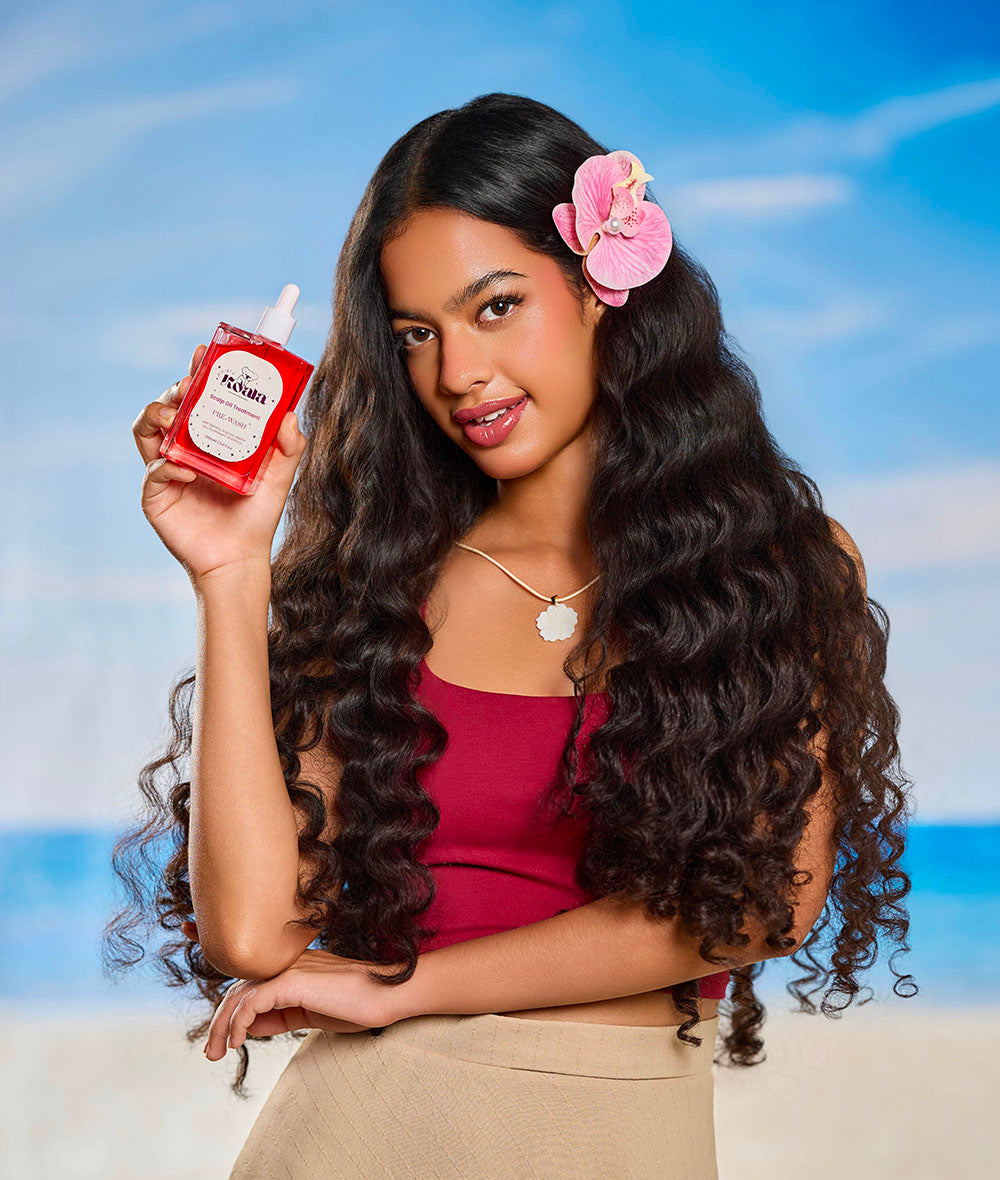COMBO SCALP OIL 100ML + BURGUNDY SCALP MASSAGER